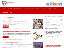 Tablet Screenshot of genderqueer.org.au